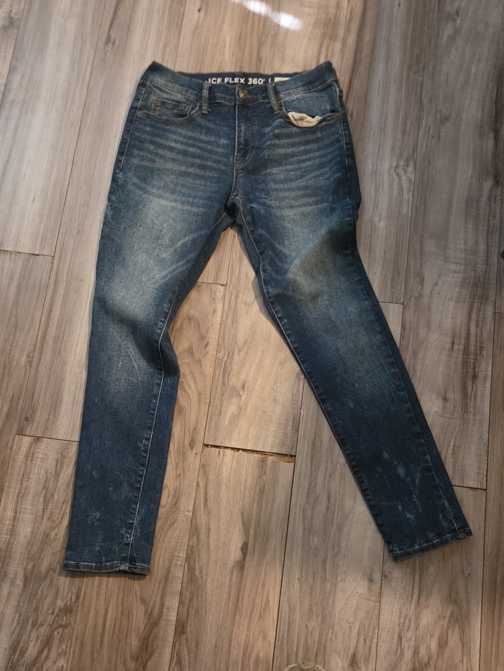 Arizona Jean Company Men's Slim Dark Blue Stretch Jeans